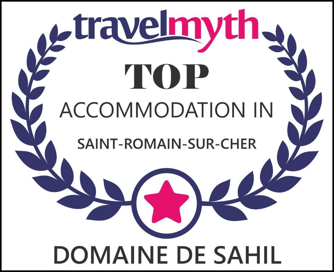 Bed and Breakfast Domaine De Sahil Saint-Romain-sur-Cher Exteriér fotografie